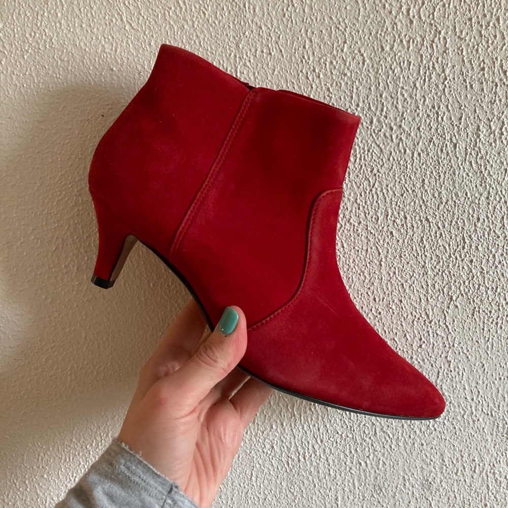 Clarks kitten heal ankle boots